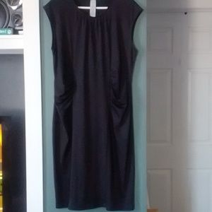 Avon Black Midi Dress
